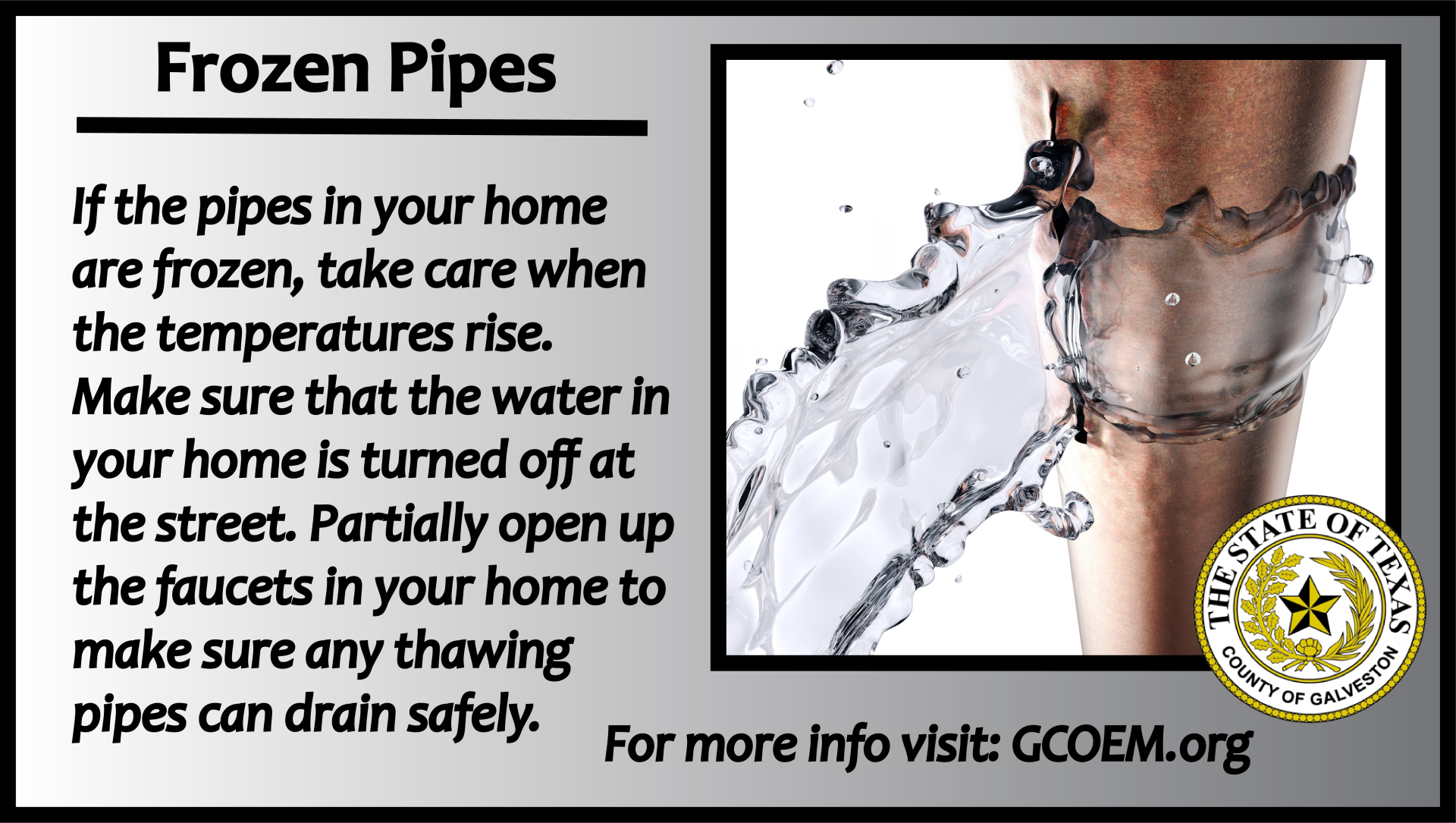 Thaw Pipes